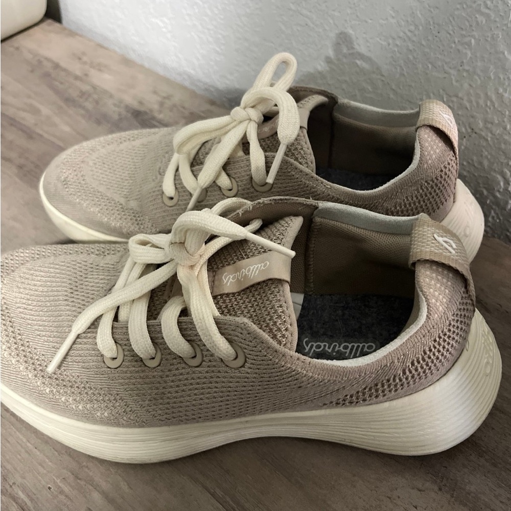 Allbirds Women's Athletic Shoes in Beige and Cream